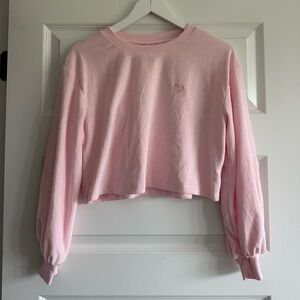 NWOT Stoney Clover for Target Terry Cloth Crop Sweatshirt Women’s Size Small